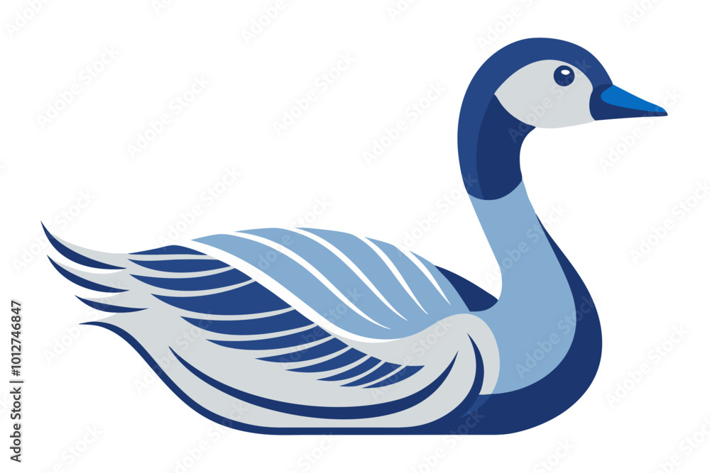 Playful Vector Image of a Goose Swimming and Looking Back with Intriguing Curiosity
Playful Vector Image of a Goose Swimming and Looking Back with Intriguing Curiosity