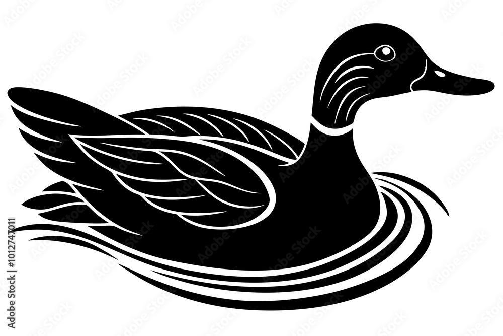 Unique Aerial View of a Duck Swimming in Tranquil Waters Vector Illustration
Unique Aerial View of a Duck Swimming in Tranquil Waters Vector Illustration