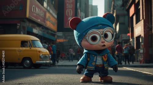 A brave character participates in a theater play this fall