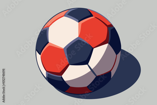  Cute Foot ball vector art illustration photo