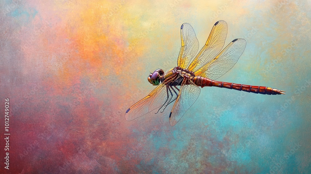 Dragonfly in Flight Dragonfly in Flight