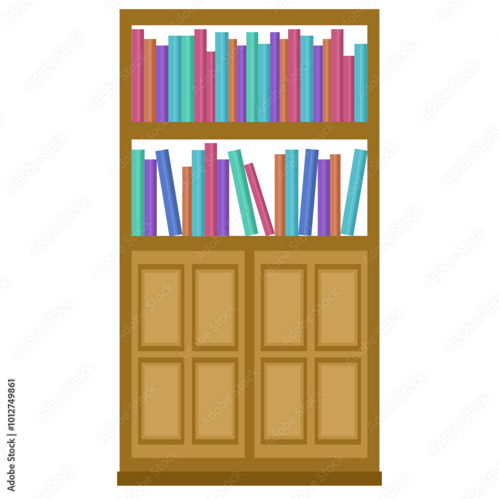 bookshelf with books bookshelf with books
