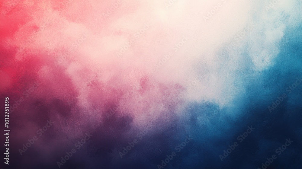 Abstract textured clouds in vibrant red and blue hues Abstract textured clouds in vibrant red and blue hues