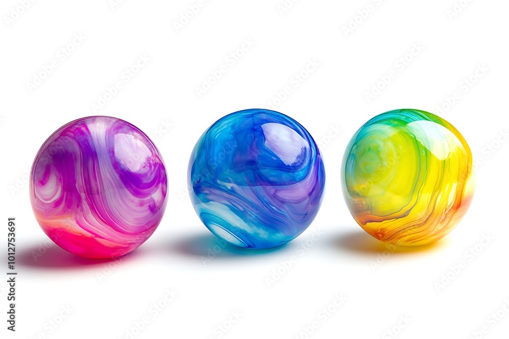 Colorful Easter eggs on white background Colorful Easter eggs on white background