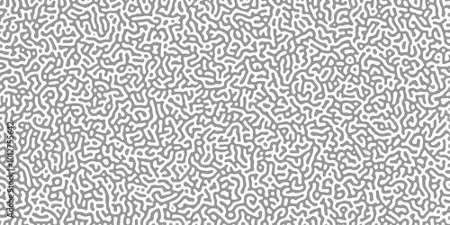 Abstract Reaction-diffusion or Turing pattern natural texture in coral grey gradient colour scheme. Linear design with biological shapes. Organic lines in memphis. abstract turing organic wallpaper.	
