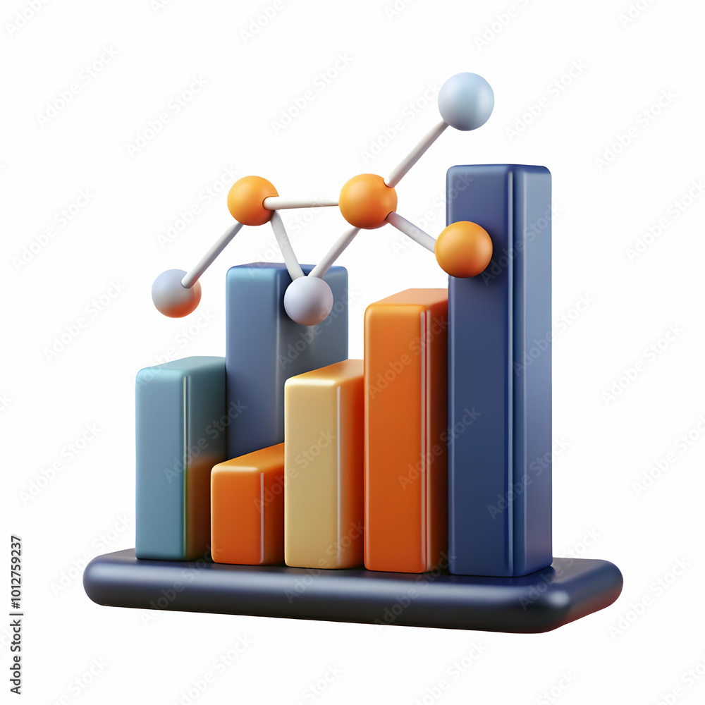 Business Graph Silhouette with Bokeh Background and Financial Symbols for Corporate Marketing Business Graph Silhouette with Bokeh Background and Financial Symbols for Corporate Marketing