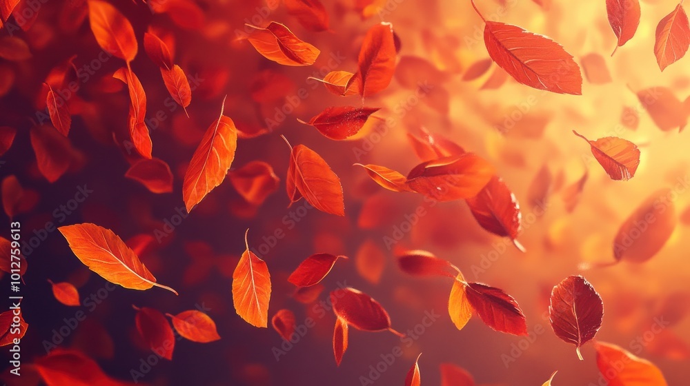 Falling Autumn Leaves Falling Autumn Leaves
