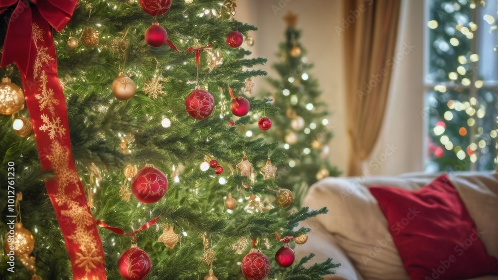 christmas tree with presents christmas tree with presents