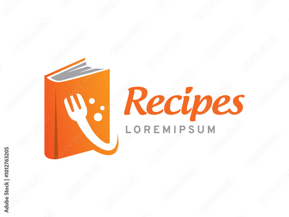 Recipes logo symbol or icon template Recipes logo symbol or icon template