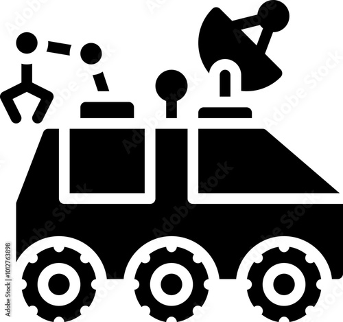 Moon rover icon