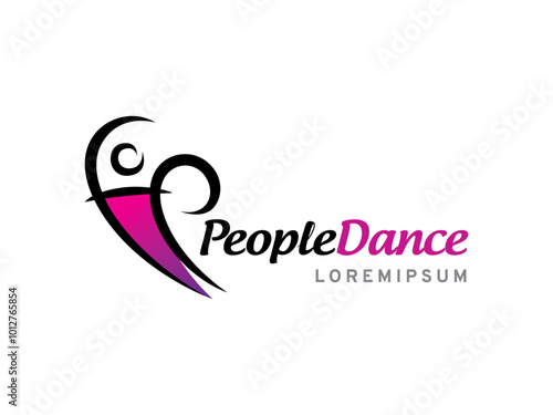 People logo symbol or icon template