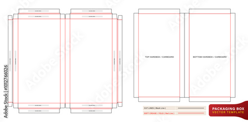 die cut Box top and bottom models hard box template with the dimension measurement and thickness applicable for souvenir, stationary, cake packaging, bakery donut or chocolate place, parcel stationery