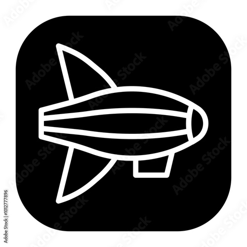 Zeppelin Vector Icons