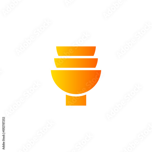 bowls gradient icon