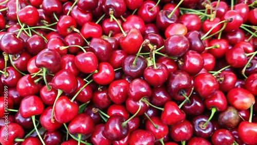 cherries on the market