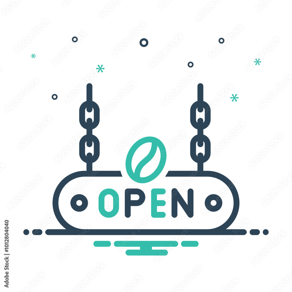 Mix icon for open Mix icon for open
