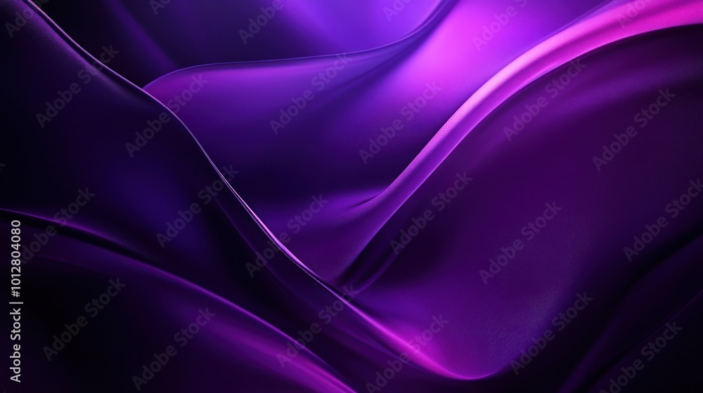 Obraz premium Abstract Purple Swirls
