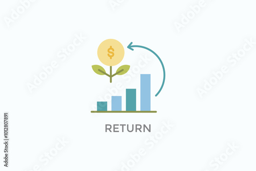 Return Vector Icon Or Logo Illustration
