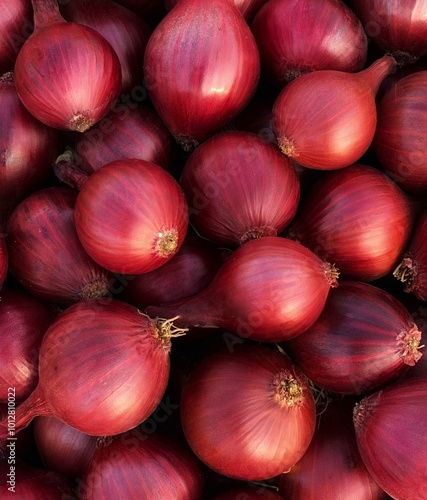 concept of organic vegetables. background of fresh onion close-up	 photo