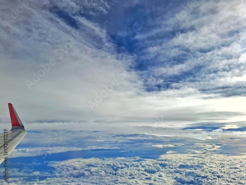 clouds in the sky