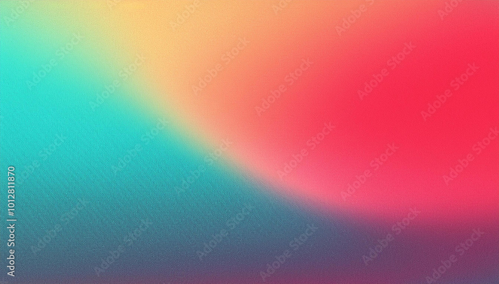Fototapeta premium A vibrant gradient background transitioning from deep blue to bright red, creating a dynamic and energetic atmosphere