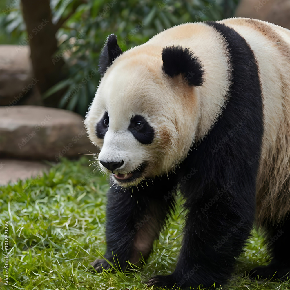 Obraz premium LeonardoKino XL england city zoo panda