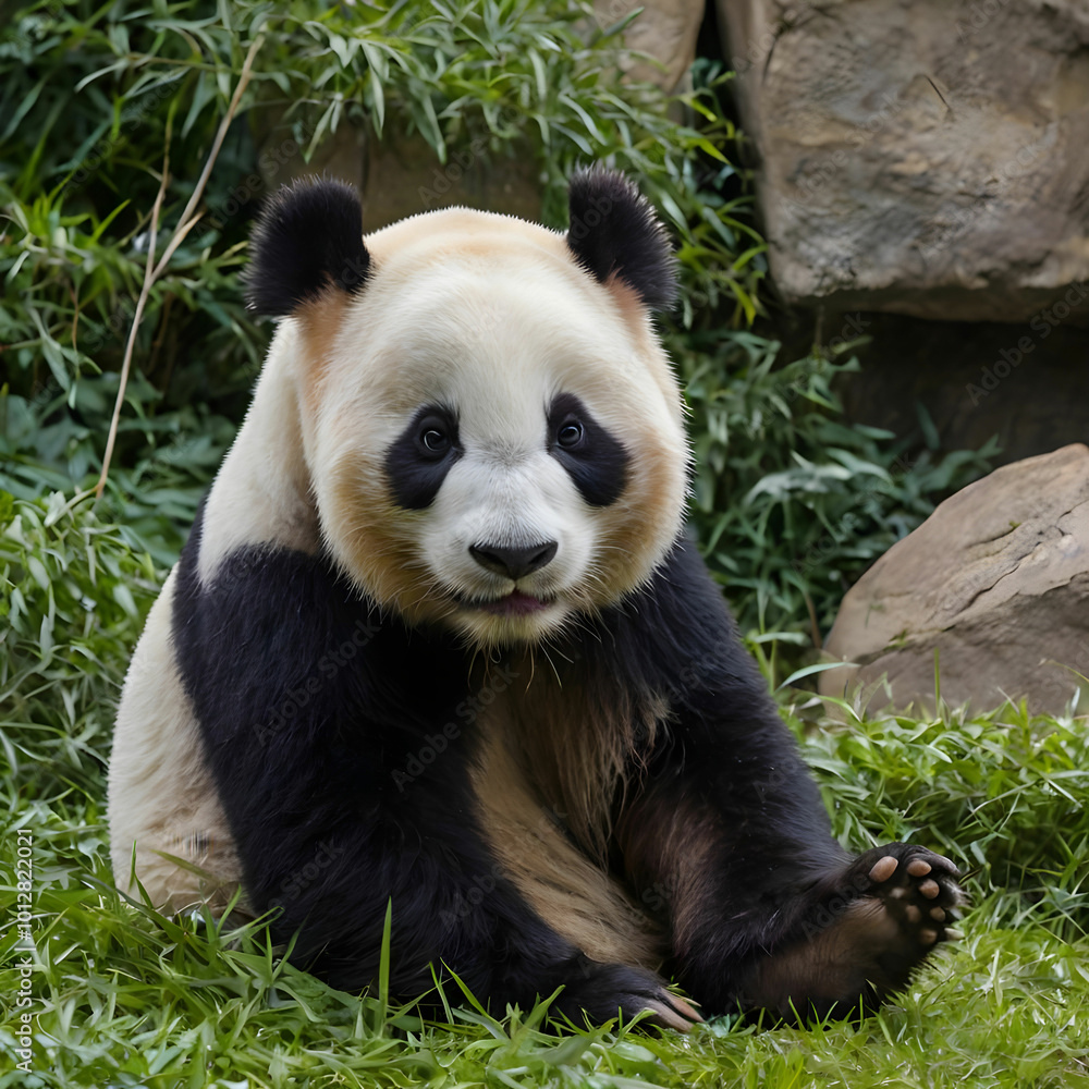 Obraz premium LeonardoKino XL england city zoo panda