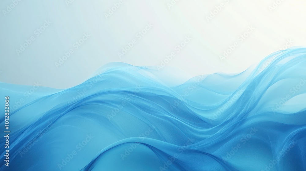 Abstract Blue Wave Background Abstract Blue Wave Background