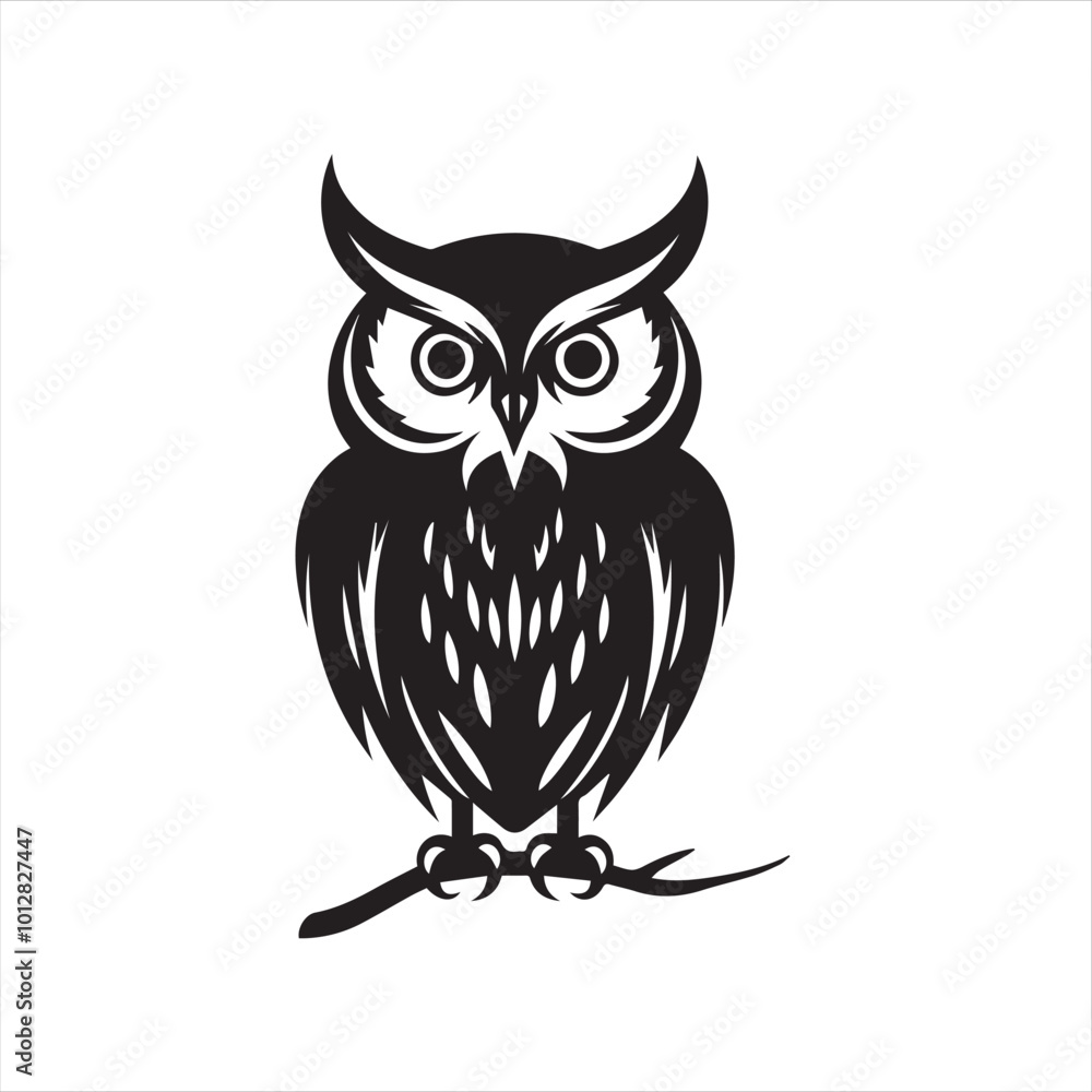 Fototapeta premium owl vector illustration