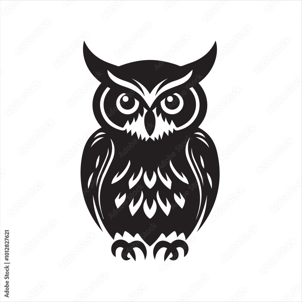 Fototapeta premium owl vector illustration