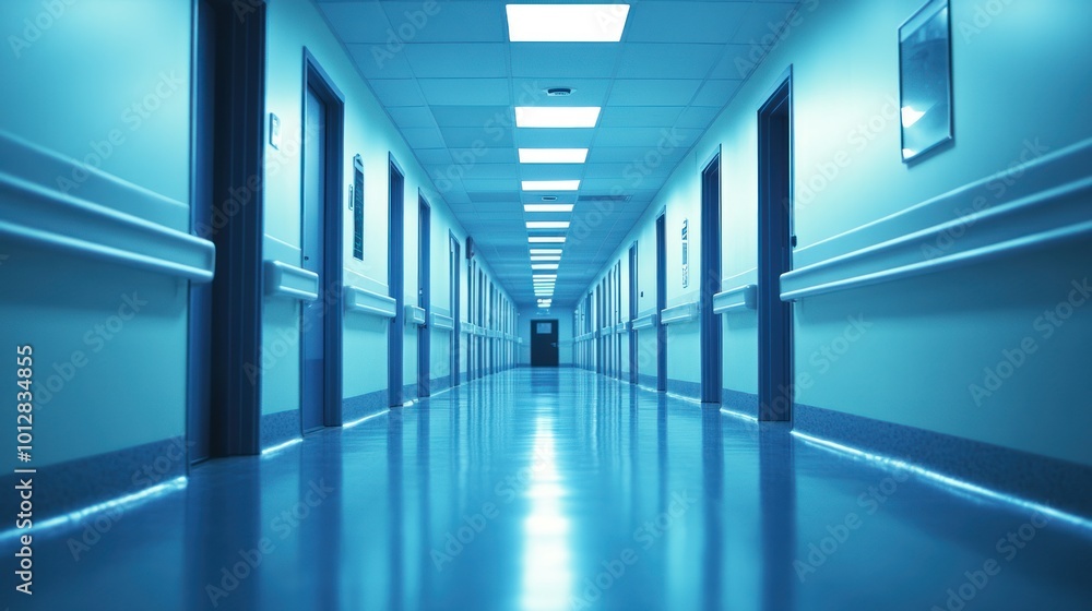 Hospital Corridor Hospital Corridor