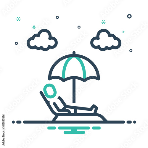 Mix icon for protect