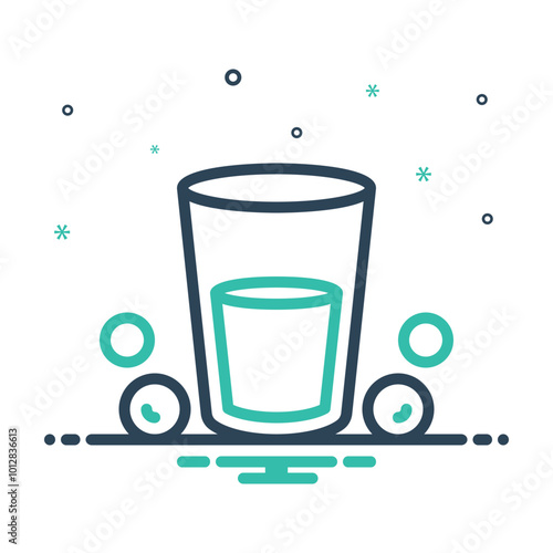Mix icon for water