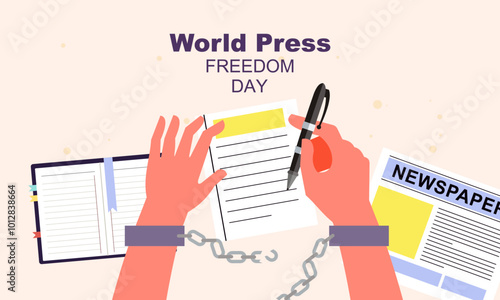 World press freedom day background