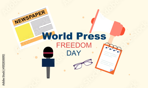 World press freedom day background