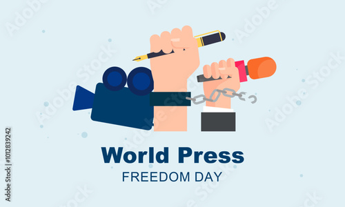 World press freedom day background