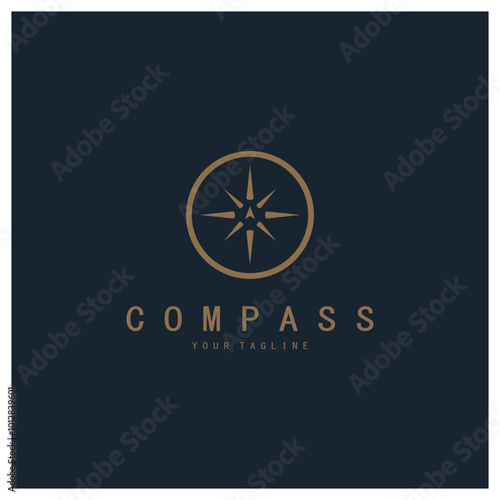 compass icon isolated on background.modern flat compass pictogram,business,marketing,internet concept.trendy simple vector symbol for websitedesign or button to mobile app.logo illustration.