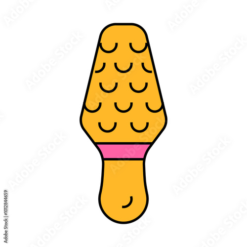 manual callus remover line icon vector. manual callus remover sign. isolated symbol illustration