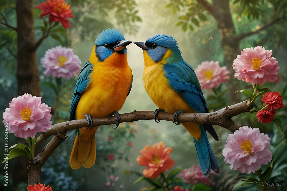 Fototapeta premium Beautiful Birds