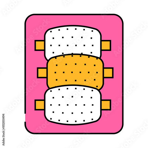 nozzles for callus remover line icon vector. nozzles for callus remover sign. isolated symbol illustration