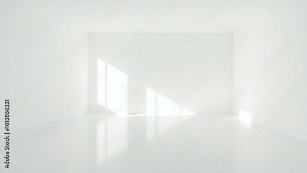empty room with a window empty room with a window