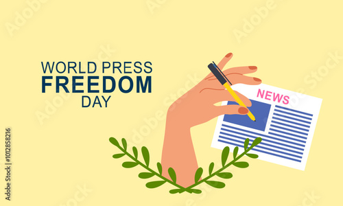 World press freedom day background