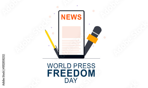 World press freedom day background