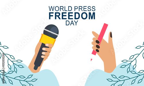 World press freedom day background