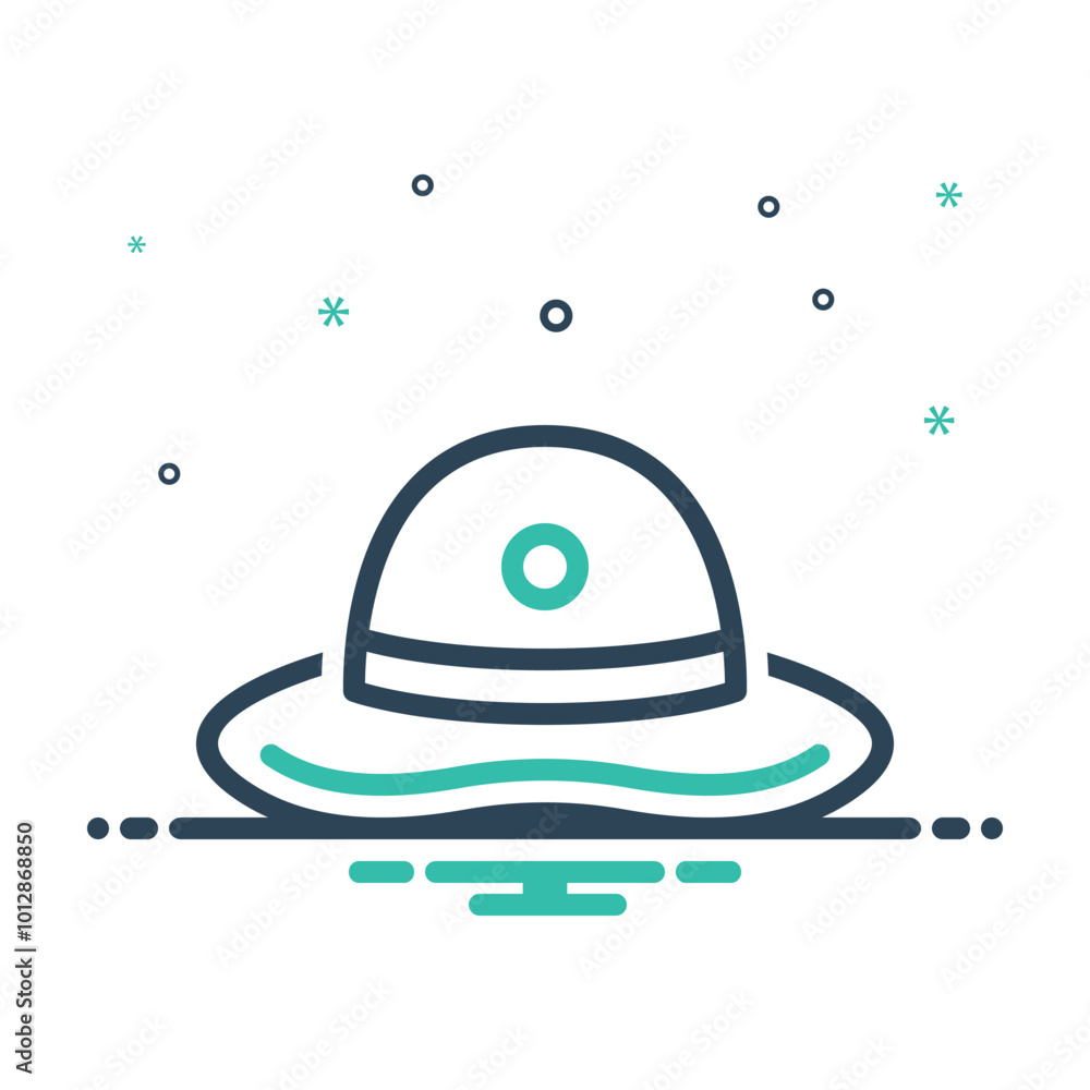 Mix icon for hat Mix icon for hat