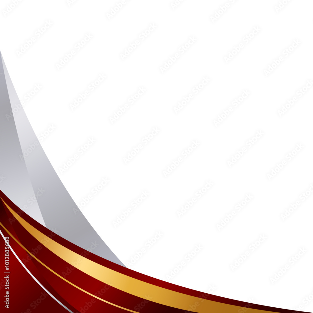 Modern Luxury Curve Border With Line Decoration Modern Luxury Curve Border With Line Decoration