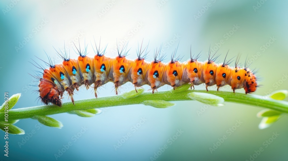 Caterpillar on a Branch