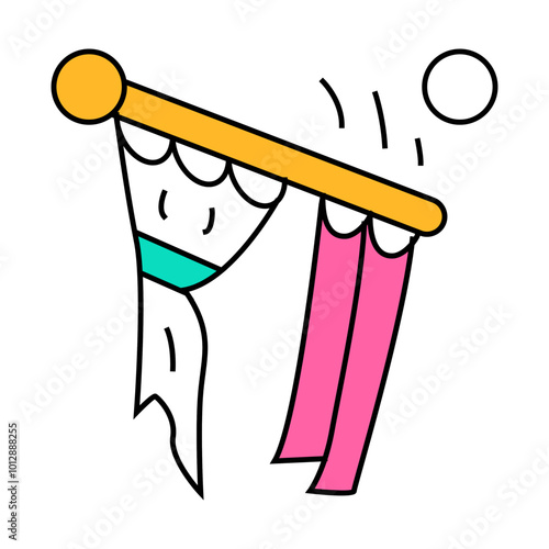 husband for hour installating cornices line icon vector. husband for hour installating cornices sign. isolated symbol illustration