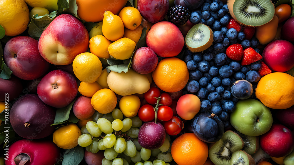 fresh fruit images for food blogs, web design, and marketing, generated ai fresh fruit images for food blogs, web design, and marketing, generated ai