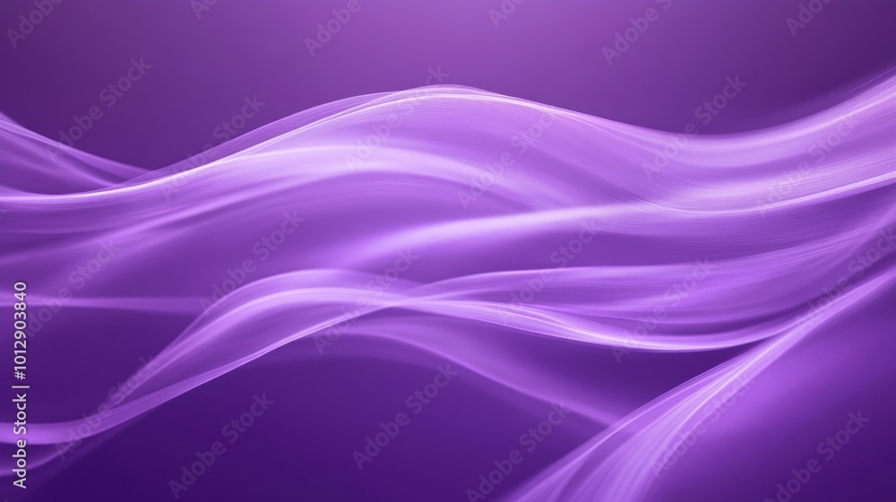 Fototapeta premium Abstract Purple Waves